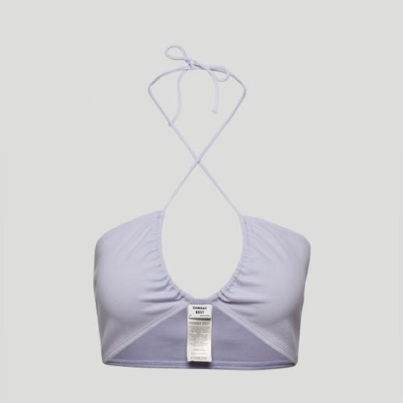 ARITZIA SUNDAY BEST cora tank (halter) size small lavish lavender - Picture 1 of 4